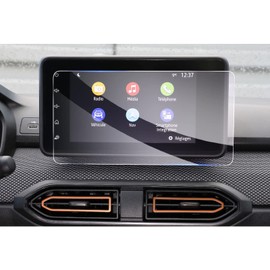 GAFAT Neu Dacia Sandero 3/Stepway | Dacia Jogger Logan 3 2021-2023 2024 8" Navigation Schutzfolie, Glas Displayschutzfolie für 8" Media Nav, Stoßfest, 9H Anti-Kratzen