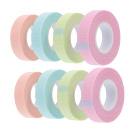 BIUDECO Lash Extension Glue Bands Disposable Lash Isolation Tapes Non-woven Tape Rolls for Beauty Salons Home Use