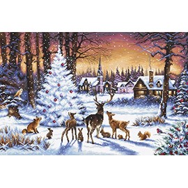 Letistitch Leti947 Cross Stitch Set, Multi-Colour, 46 x 30 cm