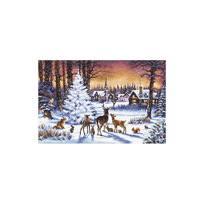Letistitch Leti947 Cross Stitch Set, Multi-Colour, 46 x 30 cm