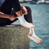 Glucology Copper-Based Socks Single Pack| White | Non-Binding | Extra-padding