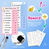 Chore Chart for Kids, Morning/Bedtime Routine Chart, Dry Erase to