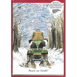Charity Christmas Cards (PHB6673) 'Peace on Earth' - Sold in Aid of Combined Charities Christmas Cards Association - Pack of 5 Cards & Envelopes (1 Design)