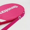 Senston Tennis Racket Tennis Bag with Adjustable Shoulder Strap Pink