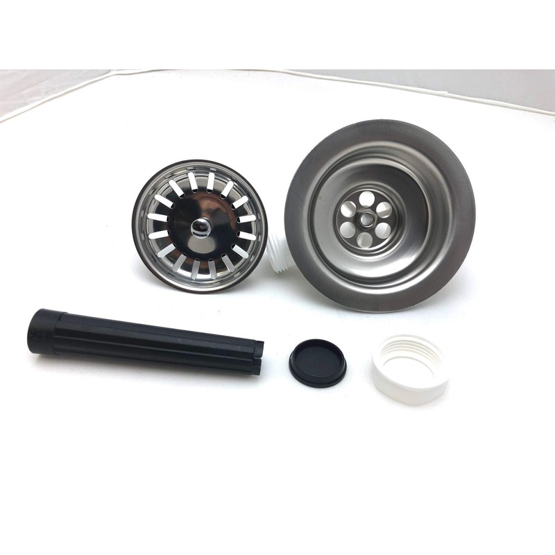 Sink Strainer Basket Valve 3 1/2 Inch Diameter 114 mm