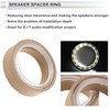 RATCHROLL 2 Set Universal Speaker Spacer Ring Tweeter Speaker Spacer