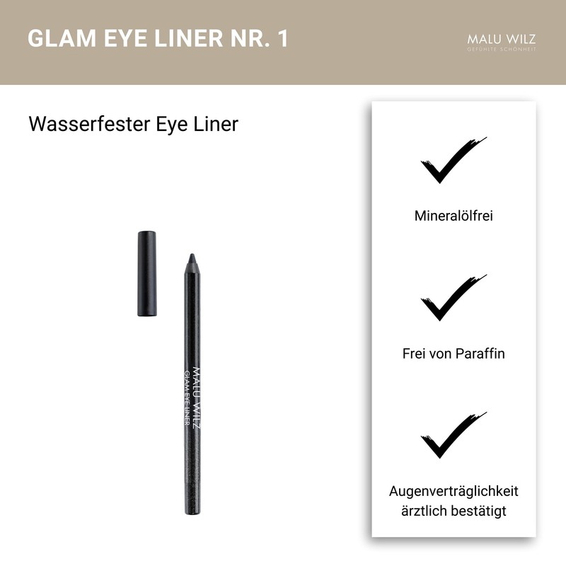 Malu Wilz Glam Eye Liner Smudge-proof Eye Contour Pen with