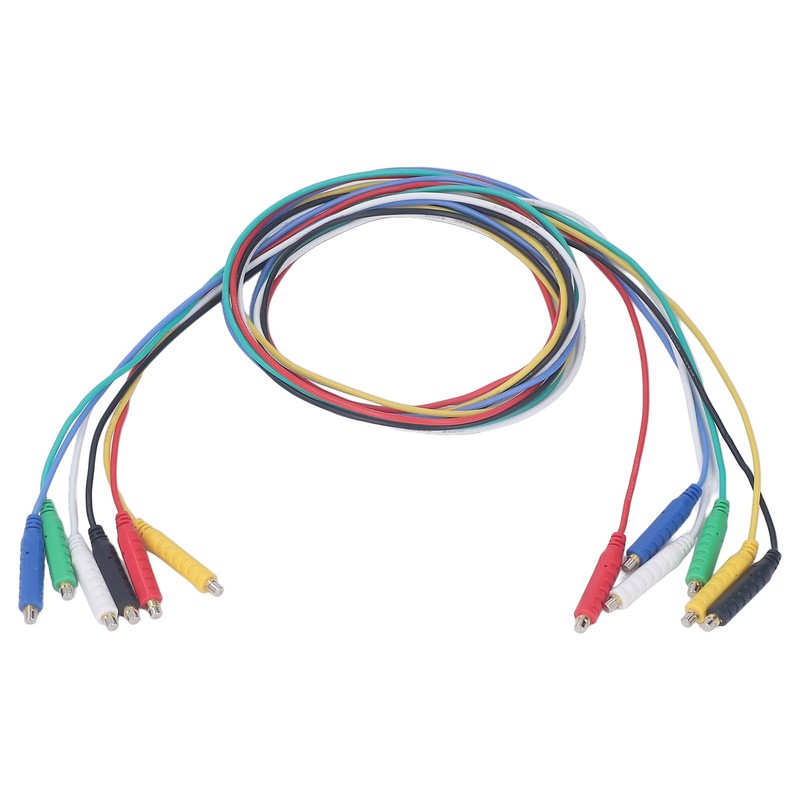 6PCS Magnetic Test Leads Silicone Soft Flexible Jumper Test Wires