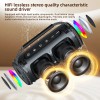 Colorful Light Speaker Outdoor High Quality Portable Wireless Waterproof 30W