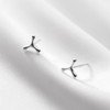 925 Silver Earrings, 925 Silver, Hypoallergenic, Small, Small, Inconspicuous, Dainty