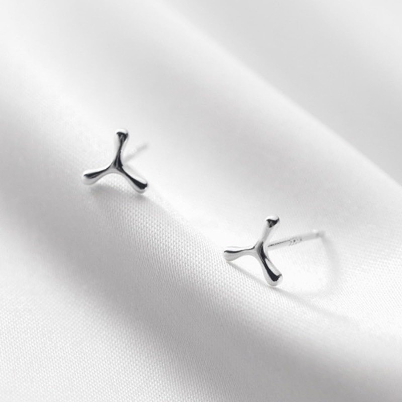 925 Silver Earrings, 925 Silver, Hypoallergenic, Small, Small, Inconspicuous, Dainty
