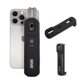 CaseSack Silicone Cover for FLIR ONE Edge PRO Wireless 160 × 120 IR Camera, Also fit for FLIR ONE Edge Wireless 80 × 60 IR Camera (Black) (Black)