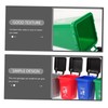 Hohopeti Miniature Garbage Can Model Educational Thickened Desktop Waste Bin