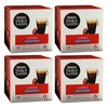 Nescafé Dolce Gusto Caffè Lungo Decaffeinato, Kaffee, Kaffeekapsel, 4er Pack,