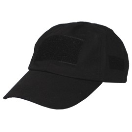 MFH Insert Cap Baseball Cap with Velcro for Patches One Size Many Colours Black