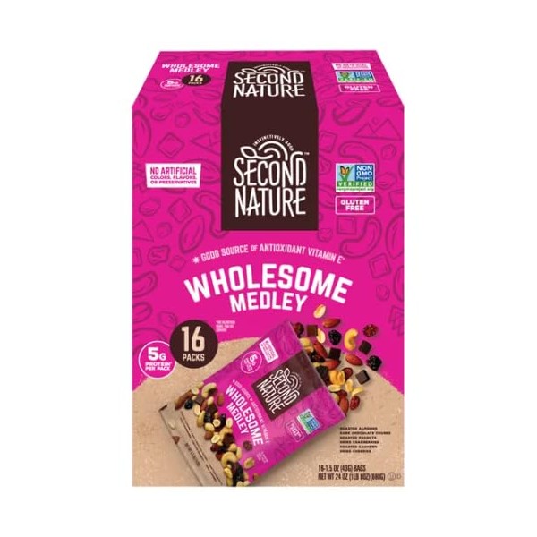 Trail Mix, Wholesome Medley, 1.5 oz, 16-count