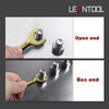 LEONTOOL Mini Spanner Set, Thin, Short Combination Wrench Set, Ultra