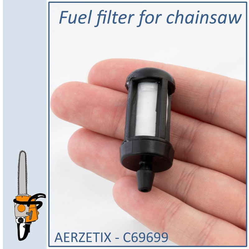 AERZETIX - C69699 - Petrol Filter for Chainsaw - Compatible