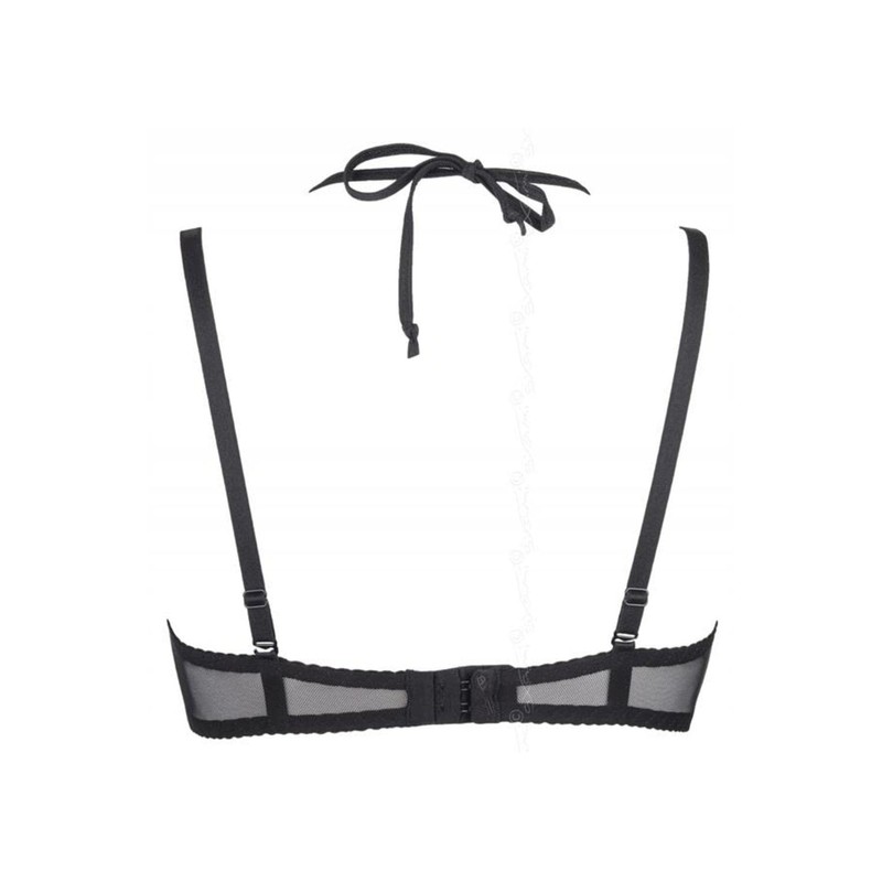 axami Women's Halter Neck Lifting Bra, black