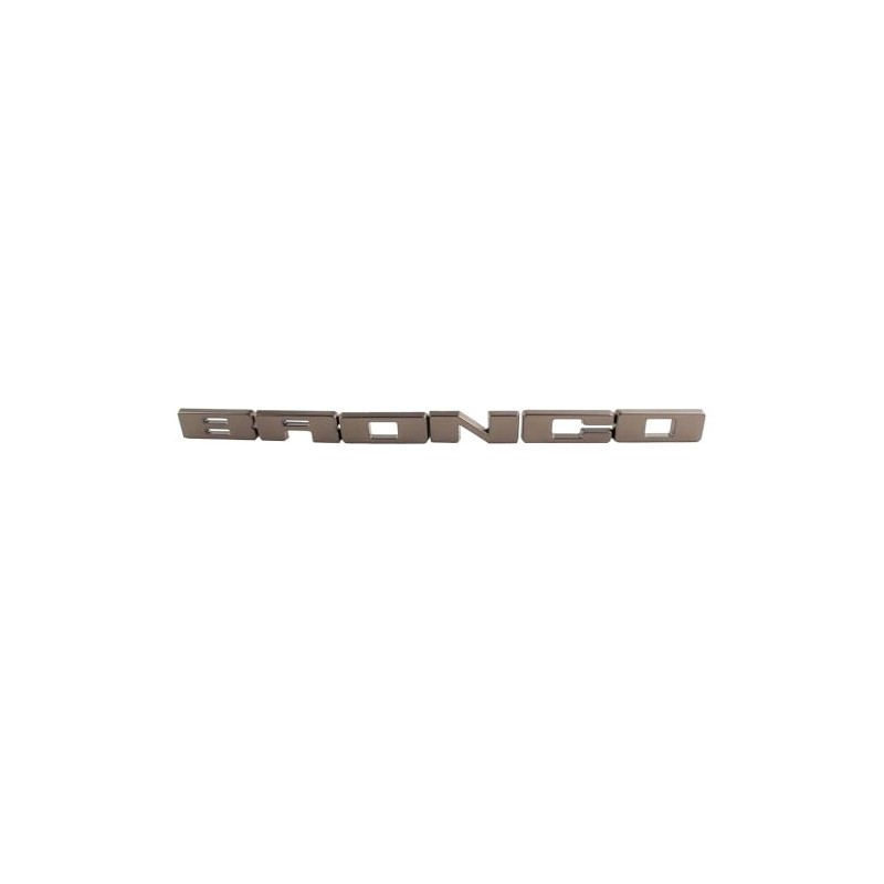 21-23 Ford Bronco OEM Grille Bronze BRONCO Lettering Overlay Kit