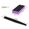 LNAUJS Professional Manicure Tools Kit, 8 Pack Nail File and