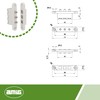 Amig - 3P Electric Lock Door Contact | 2 Pin