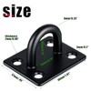 Shimeyao Stainless Steel Ceiling Hooks, 6 Sets Heavy Duty Eye