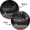 carmotion88 Car Seat Side Panel Trim ABS Carbon Accessories For