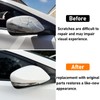 Yumzeco Compatible with Hyundai Elantra Side Mirror Cover Cap 2011