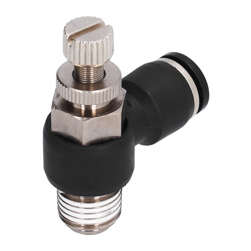 L Type Right Angle Throttle Valve Quick Fitting Convenient Elbow
