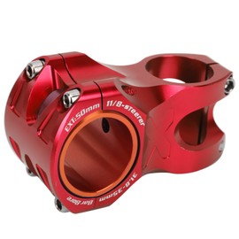 Mountain Bike Stem Bicycle Handlebar Aluminum Alloy Stem Fit for 31.8/35mm HandlebarRed