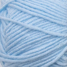 Estako DailyKnit-DK - Hilo acrílico 100% antibolitas - Suave DK peso ligero #3 - (3.5 onzas / 273 yardas) - para tejer y ganchillo (80055 - azul bebé)