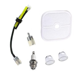 Shnile Repower Tune-Up Kit Compatible with Echo 90154Y ES-255 PB-251 PB-255 PB-265L PB-255LN PB-265LN A226000350 A226000351 Air Filter Spark Plug Check Valve Primer Bulb Fuel Filter Fuel Line Grommet