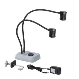 Pro Work Bench Lamp Light with Dual 220 Lumen (440 Total) LED Head FTL230