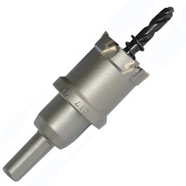 Champion Cutting Tool CT7-11/16 Inch Tungsten Carbide Tipped Hole Cutter- Up to 1 inch depth of cut