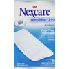 Nexcare Sensitive Skin Bandages,Knee and Elbow 6 ea
