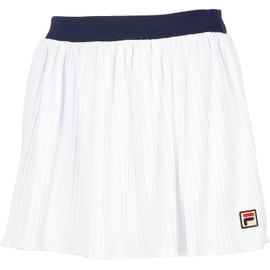 Fila VL2917 Women's Tennis Skirt, Skort, Absorbent, Quick Drying, UV, white