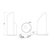 Reality Leuchten Frank A++ to E Table Lamp, Metal, E14,