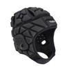 DGYAO Rugby Headguard Protective Headgear for Kids Boys Scrum Cap Padded Gear Helmet For Head Protection Black L
