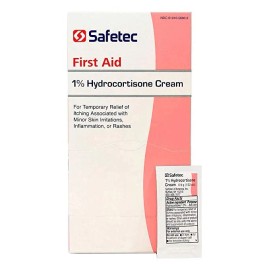 Safetec 1% De Crema De Hidrocortisona - 0,9 Gram Paquetes -