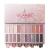 Ucanbe Cosmos Nude Eyeshadow Palette, Pro Matte Shimmer Glitter 20