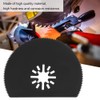 Saw Blades, 10Pcs 80mm High Carbon Steel Semi-Circular Saw Blade