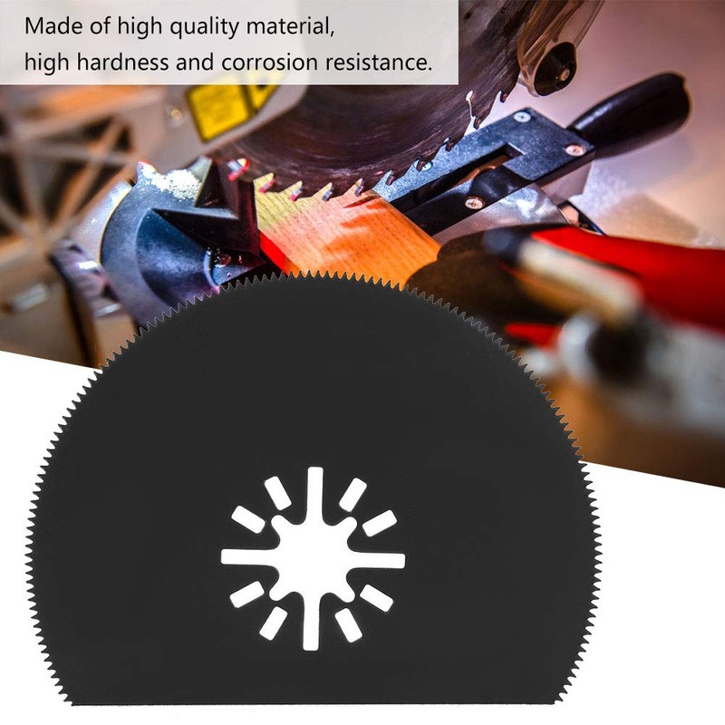 Saw Blades, 10Pcs 80mm High Carbon Steel Semi-Circular Saw Blade