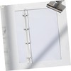 Lurrose Notebook Binder 3 Pieces A4 Folder Binder Mechanisms Book