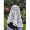 YHDDYG Girls Mantilla Veil Catholic Infinity First Communion Veil for