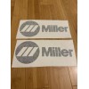 Oracle MILLER WELDER 12” WIDE (set Of 2) Replacement DECAL