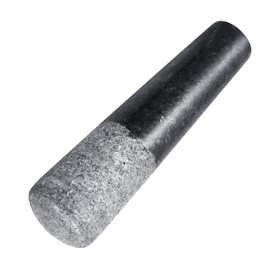 Black Granite Pestle,Pestle Only, Natural Stone Spice Grinder & Muddler, Single-Head Design for Mortar, Durable Replacement Pestle,6.5" Length