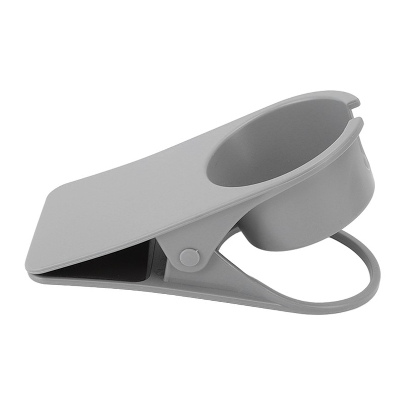 Cup Holder Clip Desk Side Glass Mug Bottle Clamp Stand