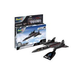 Revell 63652 1:110 Model Set SR-71 Blackbird Blackbird Simple Plug-in Kit for Beginners Unpainted
