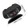TINEASUR Auto Compass for Car Dashboard with Adjustable Inclinometer and